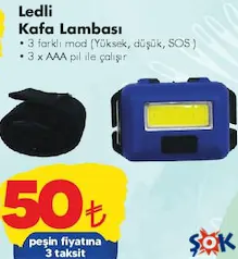 MOUNTY LEDLİ KAFA LAMBASI MOUNTY LEDLİ KAFA LAMBASI